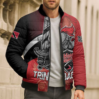 Custom Trinbago Cricket Knight Riders Bomber Puffer Jacket We Are TKR - Wonder Print Shop