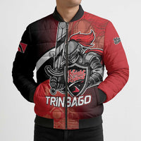 Custom Trinbago Cricket Knight Riders Bomber Puffer Jacket We Are TKR - Wonder Print Shop