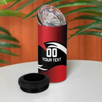 Custom Trinbago Cricket Knight Riders 4 in 1 Can Cooler Tumbler We Are TKR - Wonder Print Shop