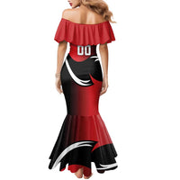 Custom Trinbago Cricket Knight Riders Family Matching Mermaid Dress and Hawaiian Shirt We Are TKR - Wonder Print Shop