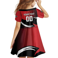 Custom Trinbago Cricket Knight Riders Family Matching Off Shoulder Maxi Dress and Hawaiian Shirt We Are TKR - Wonder Print Shop