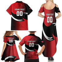 Custom Trinbago Cricket Knight Riders Family Matching Summer Maxi Dress and Hawaiian Shirt We Are TKR - Wonder Print Shop