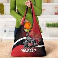 Trinbago Cricket Knight Riders Grocery Bag We Are TKR - Wonder Print Shop