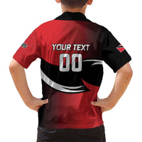 Custom Trinbago Cricket Knight Riders Kid Hawaiian Shirt We Are TKR - Wonder Print Shop