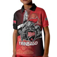 Custom Trinbago Cricket Knight Riders Kid Polo Shirt We Are TKR - Wonder Print Shop