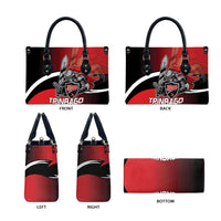 Trinbago Cricket Knight Riders Leather Bag We Are TKR - Wonder Print Shop