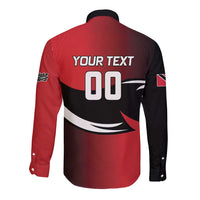 Custom Trinbago Cricket Knight Riders Long Sleeve Button Shirt We Are TKR - Wonder Print Shop