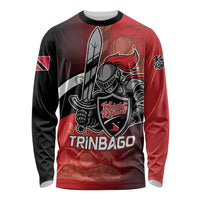 Custom Trinbago Cricket Knight Riders Long Sleeve Shirt We Are TKR - Wonder Print Shop