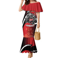 Custom Trinbago Cricket Knight Riders Mermaid Dress We Are TKR - Wonder Print Shop