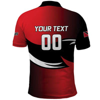 Custom Trinbago Cricket Knight Riders Polo Shirt We Are TKR - Wonder Print Shop