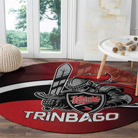 Trinbago Cricket Knight Riders Round Carpet We Are TKR - Wonder Print Shop