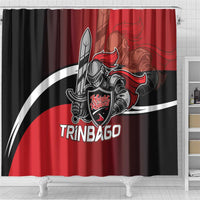 Trinbago Cricket Knight Riders Shower Curtain We Are TKR - Wonder Print Shop
