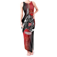 Custom Trinbago Cricket Knight Riders Tank Maxi Dress We Are TKR - Wonder Print Shop