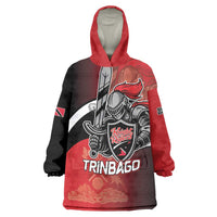 Custom Trinbago Cricket Knight Riders Wearable Blanket Hoodie We Are TKR - Wonder Print Shop