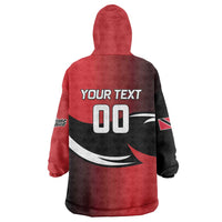 Custom Trinbago Cricket Knight Riders Wearable Blanket Hoodie We Are TKR - Wonder Print Shop