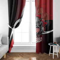 Trinbago Cricket Knight Riders Window Curtain We Are TKR - Wonder Print Shop