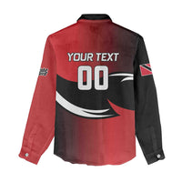 Custom Trinbago Cricket Knight Riders Women Casual Shirt We Are TKR - Wonder Print Shop