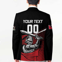 Custom Knight Riders Trinbago Cricket Blazer Play Fight Win Repeat - Wonder Print Shop