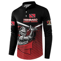 Custom Knight Riders Trinbago Cricket Button Sweatshirt Play Fight Win Repeat LT01