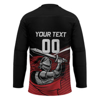 Custom Knight Riders Trinbago Cricket Hockey Jersey Play Fight Win Repeat - Wonder Print Shop