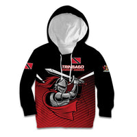 Custom Knight Riders Trinbago Cricket Kid Hoodie Play Fight Win Repeat LT01
