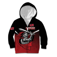 Custom Knight Riders Trinbago Cricket Kid Hoodie Play Fight Win Repeat LT01