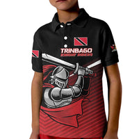 Custom Knight Riders Trinbago Cricket Kid Polo Shirt Play Fight Win Repeat LT01