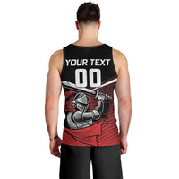 Custom Knight Riders Trinbago Cricket Men Tank Top Play Fight Win Repeat LT01