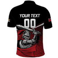 Custom Knight Riders Trinbago Cricket Polo Shirt Play Fight Win Repeat LT01