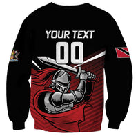 Custom Knight Riders Trinbago Cricket Sweatshirt Play Fight Win Repeat LT01