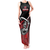 Custom Knight Riders Trinbago Cricket Tank Maxi Dress Play Fight Win Repeat LT01