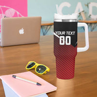 Custom Knight Riders Trinbago Cricket Tumbler With Handle Play Fight Win Repeat LT01