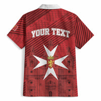 Personalised Malta Valletta Hawaiian Shirt St Johns Cathedral