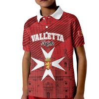 Personalised Malta Valletta Kid Polo Shirt St Johns Cathedral
