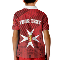 Personalised Malta Valletta Kid Polo Shirt St Johns Cathedral