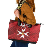 Malta Valletta Leather Tote Bag St Johns Cathedral