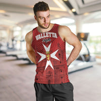 Personalised Malta Valletta Men Tank Top St Johns Cathedral