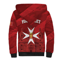 Personalised Malta Valletta Sherpa Hoodie St Johns Cathedral