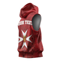 Personalised Malta Valletta Sleeveless Hoodie St Johns Cathedral