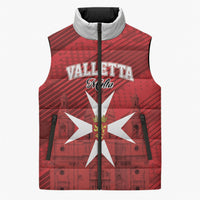 Personalised Malta Valletta Sleeveless Puffer Jacket St Johns Cathedral