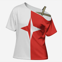 Malta Sliema Cross Shoulder Shirt Celer Ad Oras Surgo