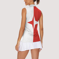 Malta Sliema Women Sleeveless Polo Shirt Celer Ad Oras Surgo
