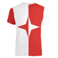 Malta Sliema Women V-Neck T-Shirt Celer Ad Oras Surgo