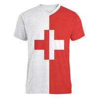 Malta Naxxar Women V-Neck T-Shirt Prior Credidi