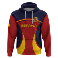 Spain Football Hoodie La Roja 2024 Sporty Style - Wonder Print Shop