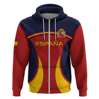 Spain Football Hoodie La Roja 2024 Sporty Style - Wonder Print Shop