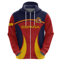Spain Football Hoodie La Roja 2024 Sporty Style - Wonder Print Shop
