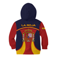 Spain Football Kid Hoodie La Roja 2024 Sporty Style - Wonder Print Shop