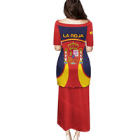 Spain Football Puletasi La Roja 2024 Sporty Style - Wonder Print Shop