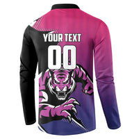 Custom Colombo Cricket Strikers Button Sweatshirt Strike To Conquer - Wonder Print Shop